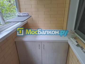 Шкаф на балкон купить в Люберцах на заказ недорого от МосБалкон
